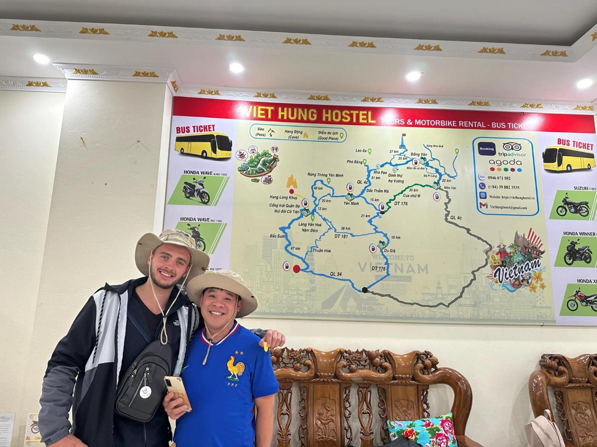 Viethung Hostel-Motorbikes For Rental - Tour Lang Lap Екстериор снимка